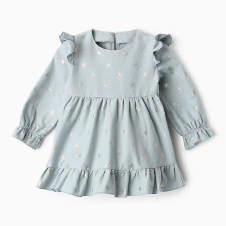 Dress Kroshka I'm "Dandelions", height 86-92, Blue