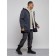 Winter male park, size 54, dark blue color