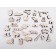Figure wooden puzzle "Russia" 109 details