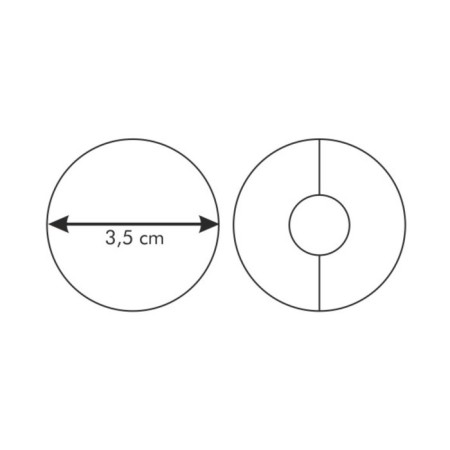 Tescoma Tescoma Delicia filling molds, round, d = 3.5 cm-1