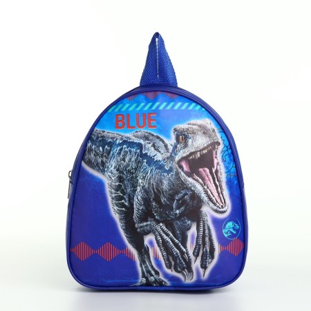 Children's backpack on a zipper, "chosen", blue color-2