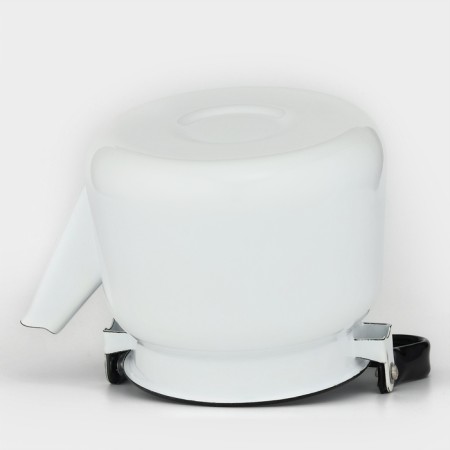 Kettle, 2.3 l, without a decolle, enameled cover, induction, white color-3