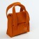 Crocodile doll bag, brown color