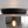 Ceiling light MayToni Mod270CL-01B, 1HE27, 60W, 31.5x31.5x22 cm, black color black