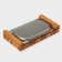 Board cutting end magistro, oak, with metallic gastrointestinal capacity, 30.5 × 16.5 × 5 cm, in a craft box