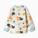 Nursery blouse, cream color/dog, height 62 cm