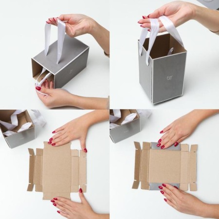Set of boxes 3 in 1 "Happiness", 10 x 18, 14 x 23, 17 x 25 cm-11