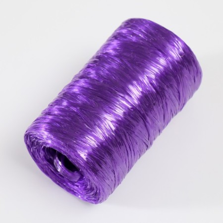 Gingerbread for manual knitting 100% polypropylene 200m/50g. (02 amethyst)-1