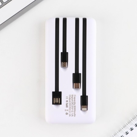 Charger "Russia in my heart", 8000mA, model PB-19, 14.5 x 6.9 cm-5