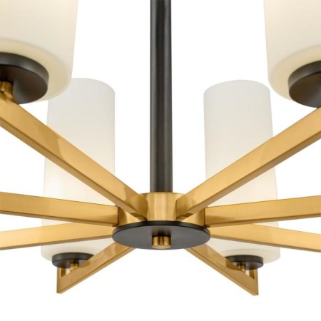 Maytoni Mod089PL-08BS, 8HE27, 40W, 76x76x75.9 cm, black color and brass-1