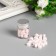 Surgut in granules in the jar "octagonal" pale pink 9 g 4.5x3x3 cm