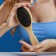 Massage comb “SWAR”, 8.2 × 23.3 cm, color “Light Wood”/Black