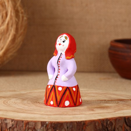 Souvenir "Baba", 5 × 5 × 10.5 cm, Kargopol toy, mix-12