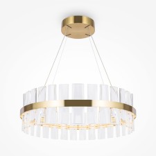 Suspension lamp Maytoni Mod173PL-L45BS3K, LED, 45W, 60x60x122.5 cm, 1500lm, brass color