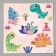 Paper napkins "dinosaurians", in a set of 20 pcs.