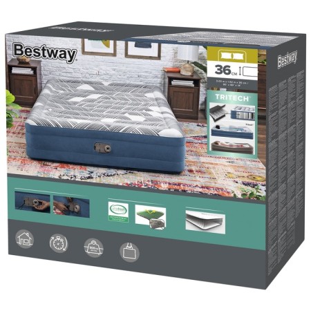 Back -qeen 203 x 152 x 36 cm with built -in electric pump 6712Y 929862-9