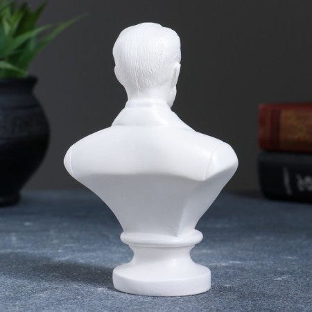Bust Tchaikovsky 9.5x13.5x5cm white-2