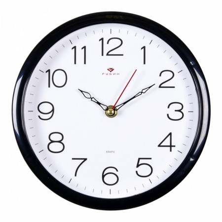 Watching clock, interior "classics", silent, d-22 cm