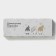 Standing under the spoon New Year's share "Home Dwarfs", 22.3 × 7.1 × 2.5 cm, white color