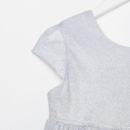 Dress elegant children's KAFTAN, p. 34 (122-128 cm), silver-7