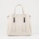 Bag Female Tout with zipper, white color