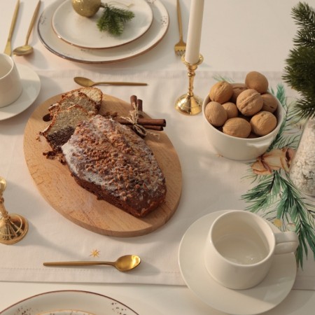 New Year. Exercise Ethel "Spruce Mood" 40x149 cm, 100% cotton, sarzha 190 g/m2-1