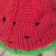 Soft toy "Bunny Mi" in the knitted hat "Arbuzik", 18 cm