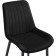 SEDA 1 Metal/Velur, Black/Black 52x60x87 cm stool