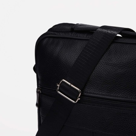 Male bag, black color-4