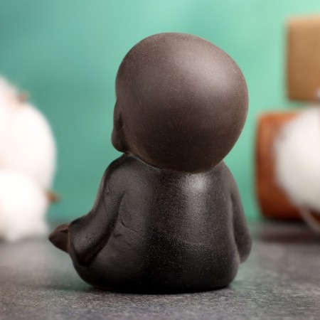 Figure "Little Buddha" 6x4cm bronze mix-7