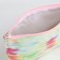Cosmetic bag with lightning, red color