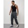 Cargo jeans men, size 44, dark gray color