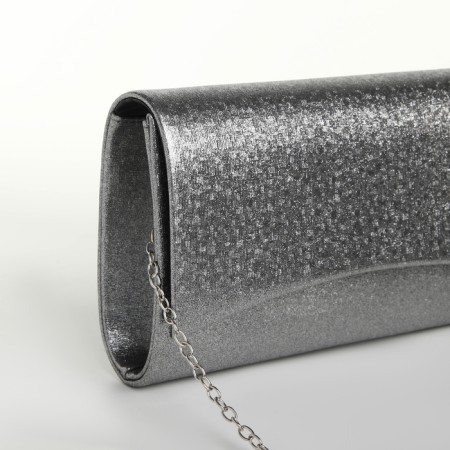 Female bag on a magnet, silver color-3