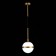 STL LUCE Sus. SL1157.303.01. Arbe. 1x40 W, E14, 20.3x20.3x45 cm, bronze color