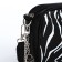 Women's bag of artificial leather "Zebra", 19x14x6 cm.