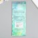 Sticking plastic rhinestones "Half -dumplings of different sizes" MIX 9.2x15.5 cm