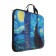 Folder for drawings and drawings A3, 470 x 350 x 20 mm, with handles, textile, calligrata "van gog"