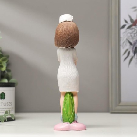 Polystone souvenir "Doctor and nurse" set 2 pcs 19.5x4.3x5.7 cm-4
