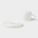 Tea couple Magistro Modern, 220 ml, 15 × 15 × 8 cm, porcelain, white
