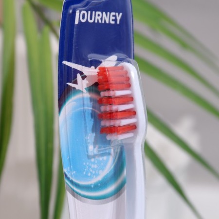 Rendall Journey toothbrush, average stiffness, folding, mix, 1 pc.-2
