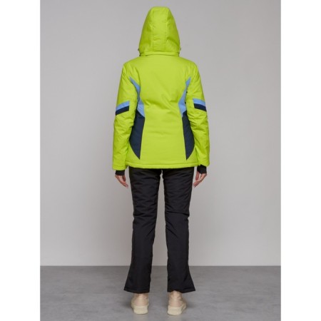 Ski jacket female winter, size 42, light color-11