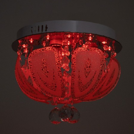 Luer with PDD "Muscari" 3x40W E27+RGB chrome 30x30x24 cm Bayerlux-5