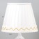 Table lamp "Cagliop" E27 40W white 45x25.5x25.5 cm