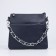 Bag Cross-Bodi with a zipper, blue color