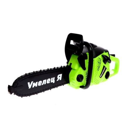 Forest chainsaw, light green, sound effects, works from batteries-1