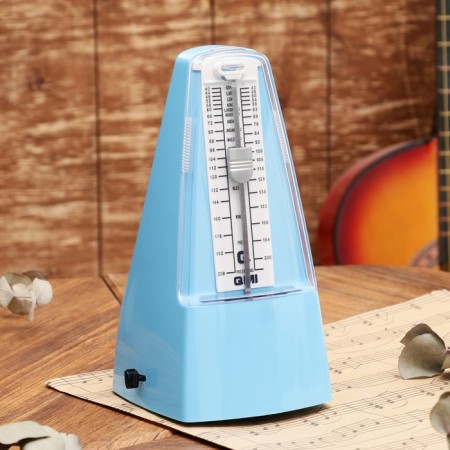 Metronone Mechanical Gleam, Blue, 40-408 beats per minute, 21 x 10 x 12 cm,-6