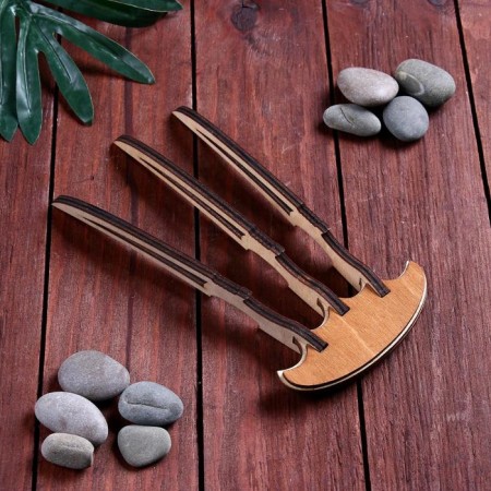Souvenir wooden claws "Wolverine"