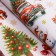 New Year's Paper "Snowman in a hat", gloss, 1 sheet, 80 g/m2, 70 x 100 cm
