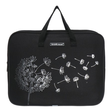 Folder with A4+handles, 360 x 290 x 70 mm, textile, Erichkrause Blowball 57422