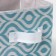 The storage box "Laguna", 19 × 19 × 19 cm, the color turquoise